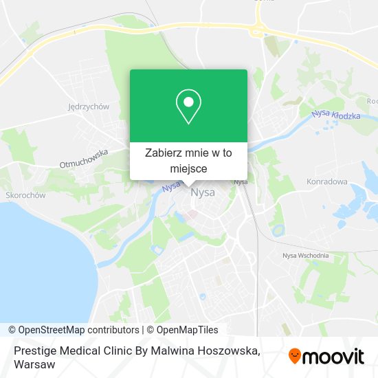 Mapa Prestige Medical Clinic By Malwina Hoszowska
