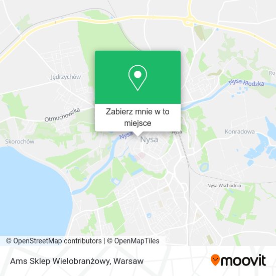 Mapa Ams Sklep Wielobranżowy