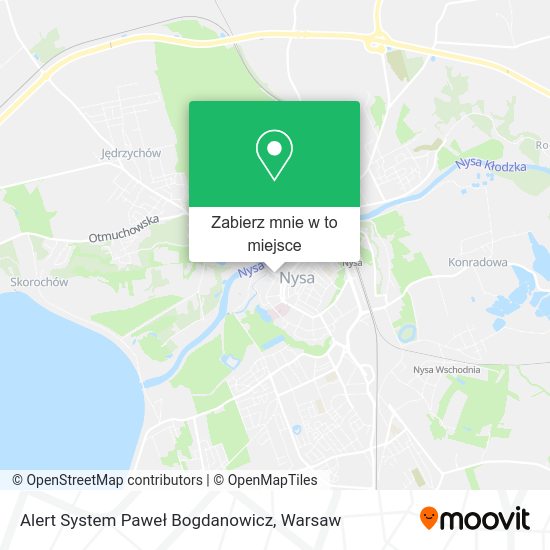 Mapa Alert System Paweł Bogdanowicz