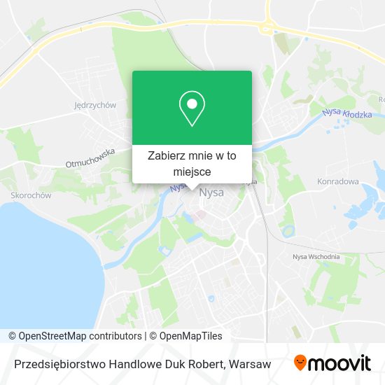 Mapa Przedsiębiorstwo Handlowe Duk Robert