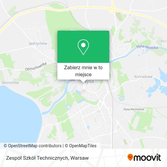 Mapa Zespół Szkół Technicznych