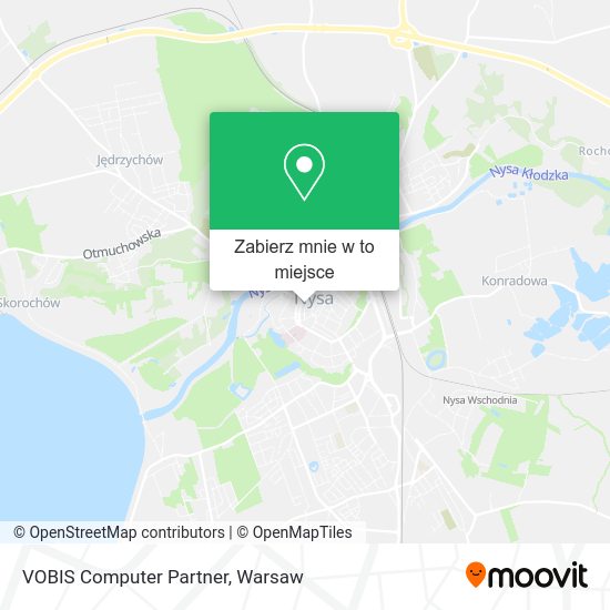 Mapa VOBIS Computer Partner