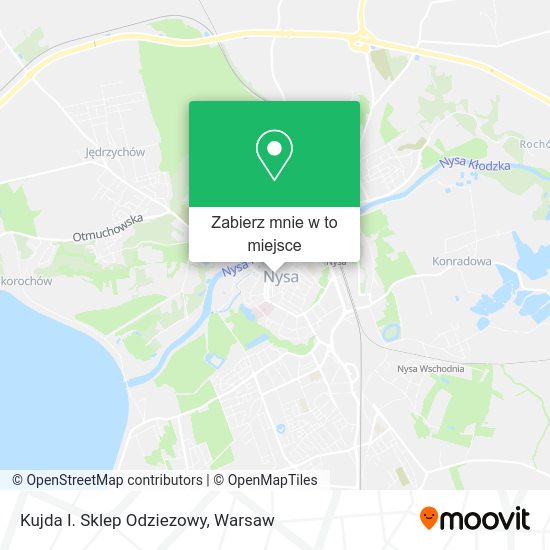 Mapa Kujda I. Sklep Odziezowy