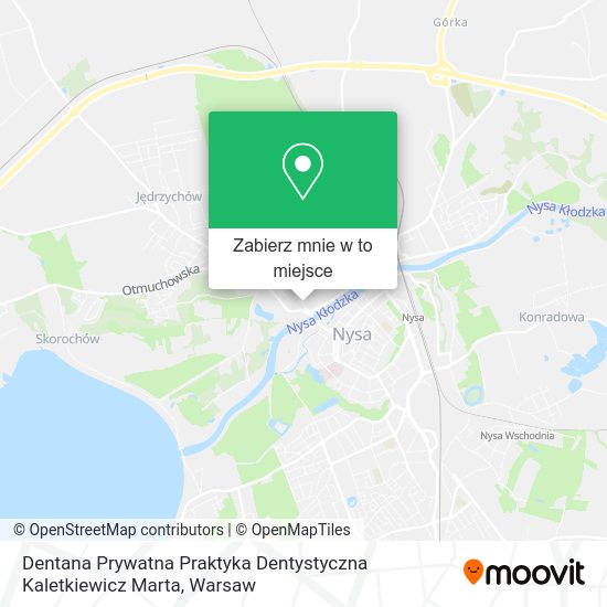 Mapa Dentana Prywatna Praktyka Dentystyczna Kaletkiewicz Marta