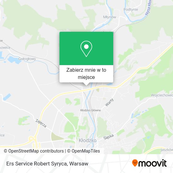 Mapa Ers Service Robert Syryca