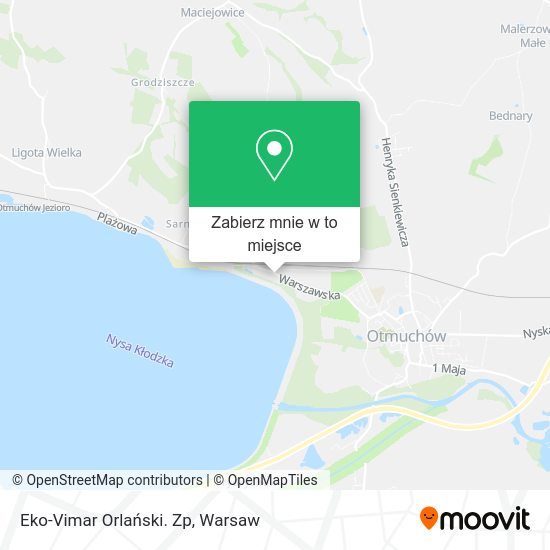 Mapa Eko-Vimar Orlański. Zp