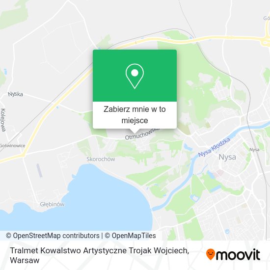 Mapa Tralmet Kowalstwo Artystyczne Trojak Wojciech