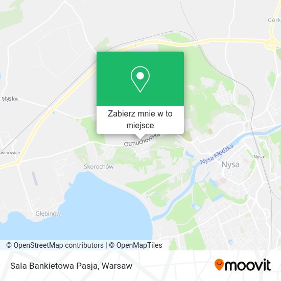 Mapa Sala Bankietowa Pasja