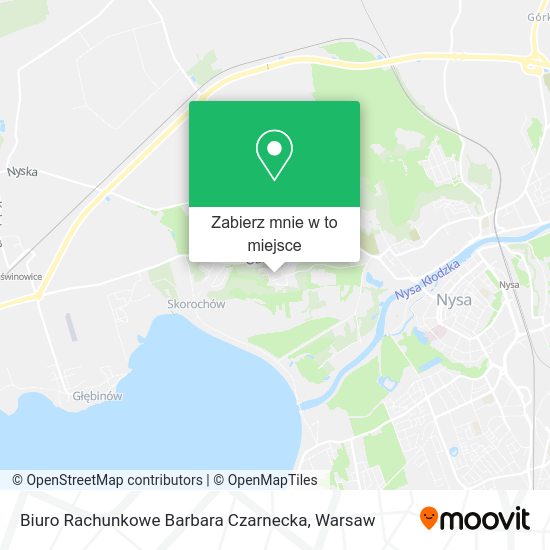 Mapa Biuro Rachunkowe Barbara Czarnecka