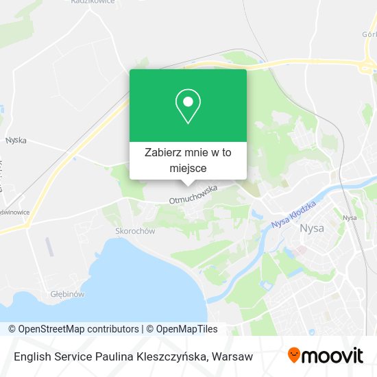 Mapa English Service Paulina Kleszczyńska