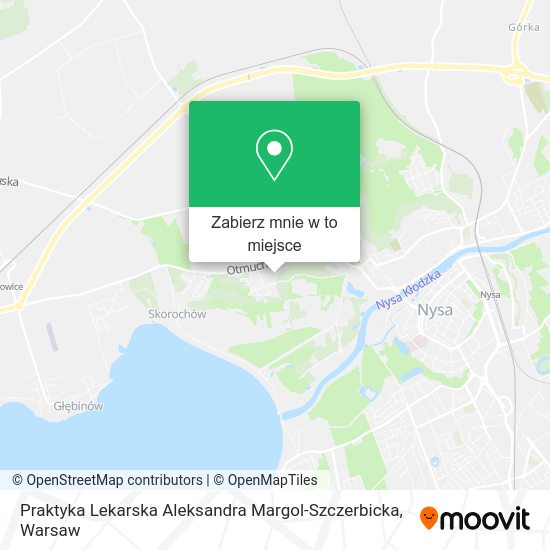 Mapa Praktyka Lekarska Aleksandra Margol-Szczerbicka