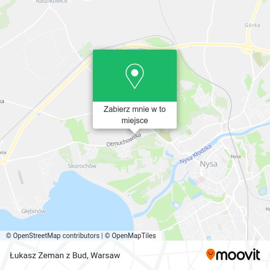 Mapa Łukasz Zeman z Bud