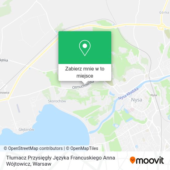 Mapa Tłumacz Przysięgły Języka Francuskiego Anna Wójtowicz