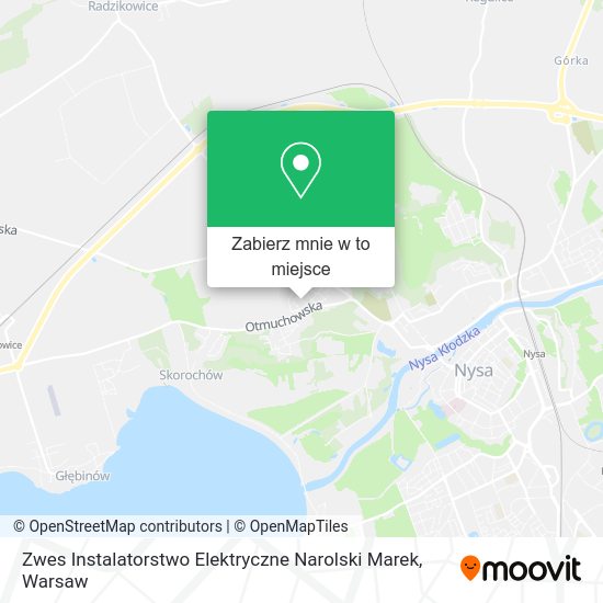 Mapa Zwes Instalatorstwo Elektryczne Narolski Marek