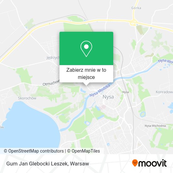 Mapa Gum Jan Glebocki Leszek