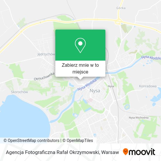 Mapa Agencja Fotograficzna Rafał Okrzymowski