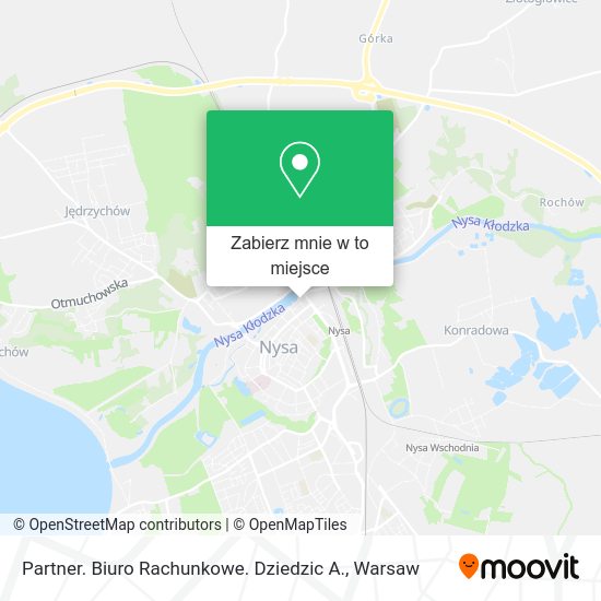 Mapa Partner. Biuro Rachunkowe. Dziedzic A.