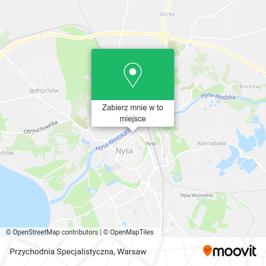 Mapa Przychodnia Specjalistyczna