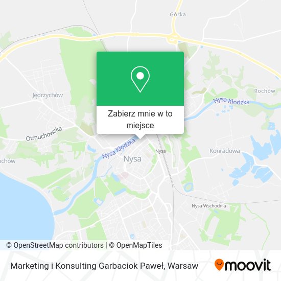 Mapa Marketing i Konsulting Garbaciok Paweł