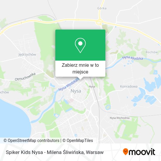 Mapa Spiker Kids Nysa - Milena Śliwińska