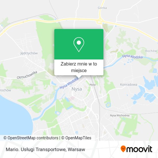 Mapa Mario. Usługi Transportowe