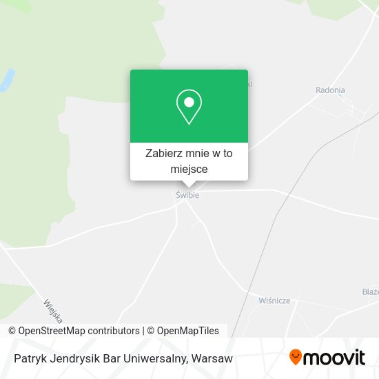 Mapa Patryk Jendrysik Bar Uniwersalny