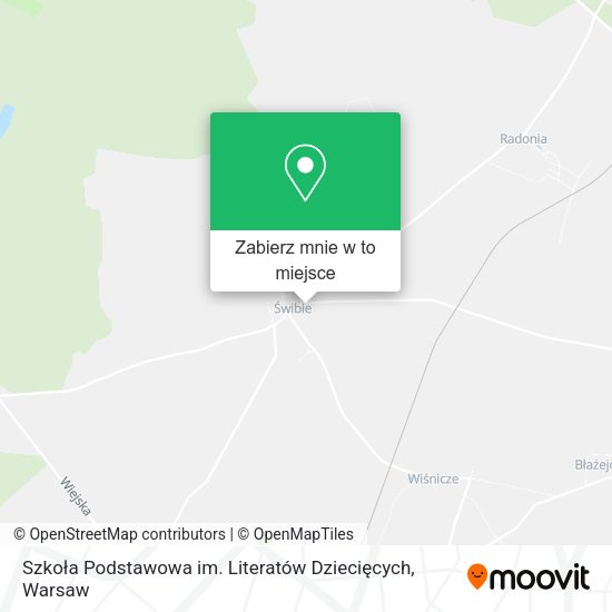 Mapa Szkoła Podstawowa im. Literatów Dziecięcych