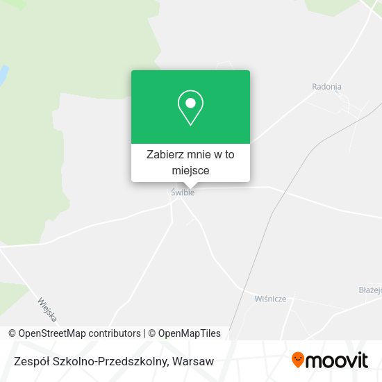 Mapa Zespół Szkolno-Przedszkolny