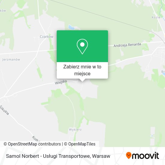 Mapa Samol Norbert - Usługi Transportowe