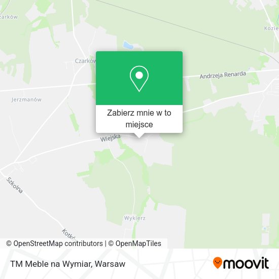 Mapa TM Meble na Wymiar