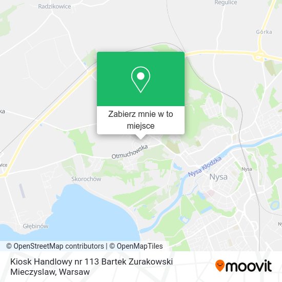 Mapa Kiosk Handlowy nr 113 Bartek Zurakowski Mieczyslaw