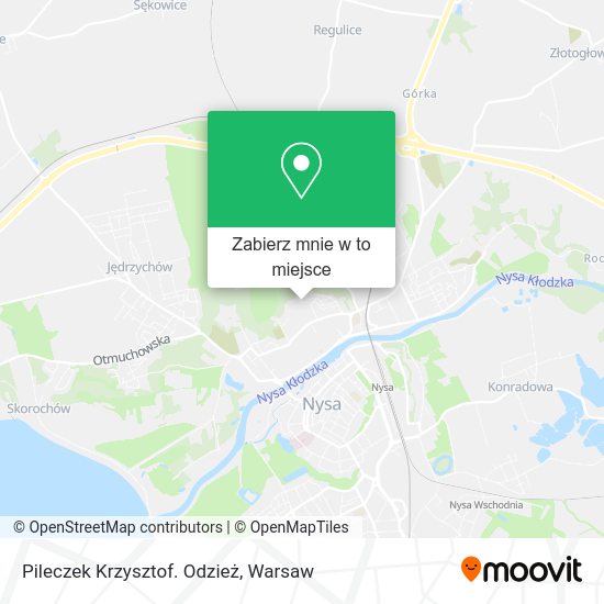 Mapa Pileczek Krzysztof. Odzież