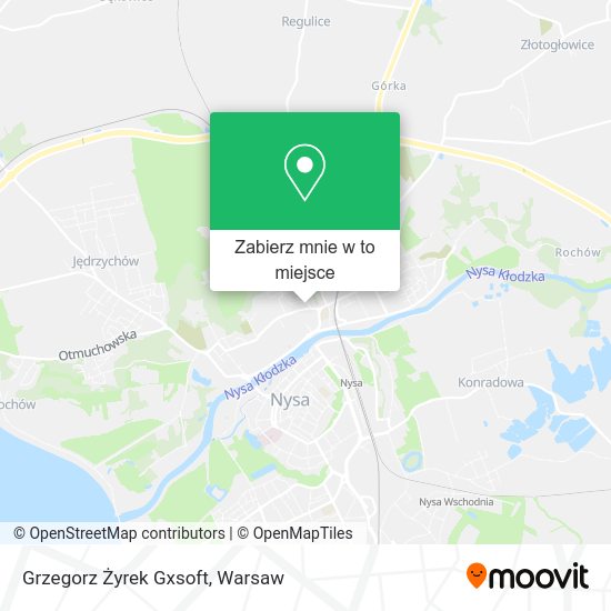 Mapa Grzegorz Żyrek Gxsoft