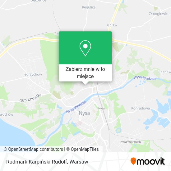 Mapa Rudmark Karpiński Rudolf