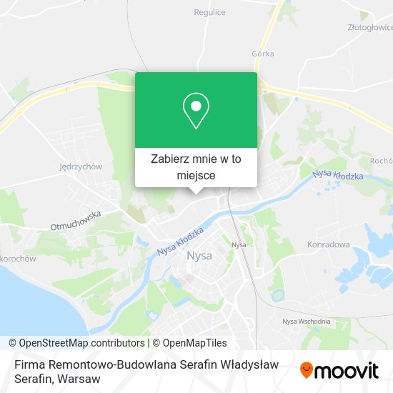 Mapa Firma Remontowo-Budowlana Serafin Władysław Serafin