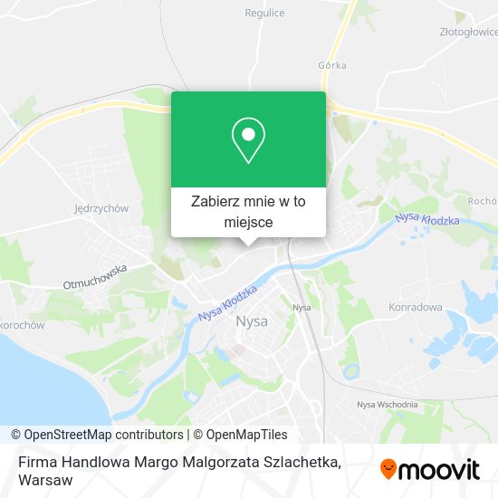 Mapa Firma Handlowa Margo Malgorzata Szlachetka