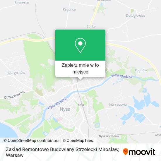 Mapa Zakład Remontowo Budowlany Strzelecki Mirosław