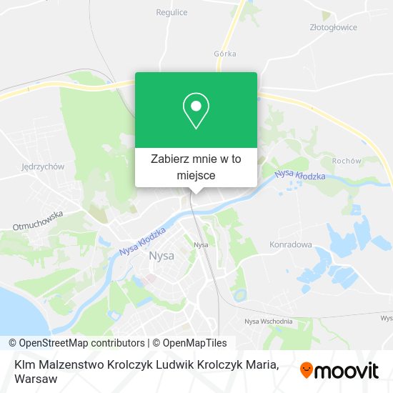 Mapa Klm Malzenstwo Krolczyk Ludwik Krolczyk Maria