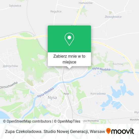 Mapa Zupa Czekoladowa. Studio Nowej Generacji