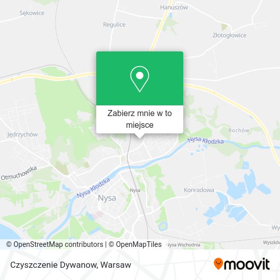 Mapa Czyszczenie Dywanow