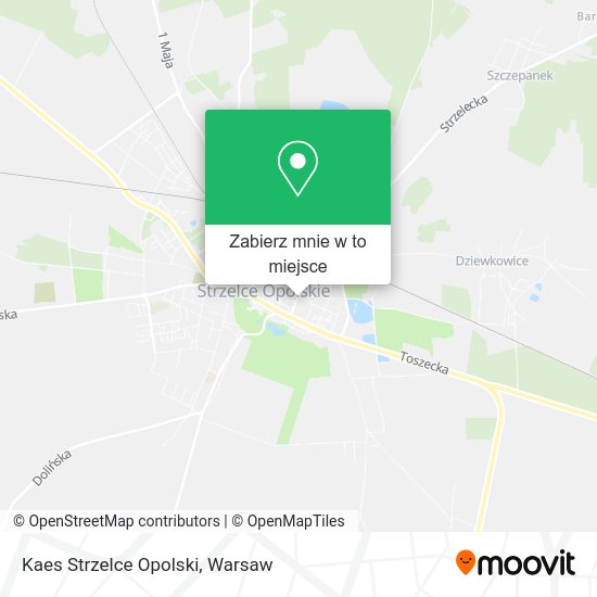 Mapa Kaes Strzelce Opolski