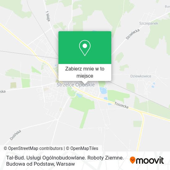 Mapa Tal-Bud. Usługi Ogólnobudowlane. Roboty Ziemne. Budowa od Podstaw