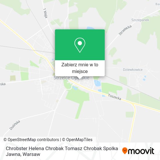 Mapa Chrobster Helena Chrobak Tomasz Chrobak Spolka Jawna