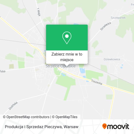 Mapa Produkcja i Sprzedaz Pieczywa