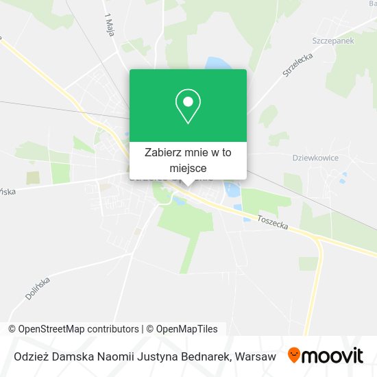 Mapa Odzież Damska Naomii Justyna Bednarek