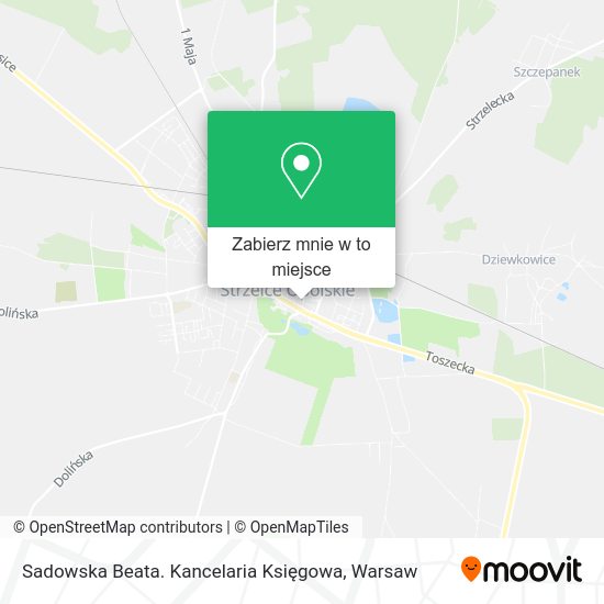 Mapa Sadowska Beata. Kancelaria Księgowa