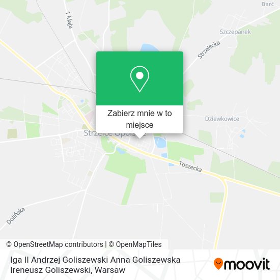 Mapa Iga II Andrzej Goliszewski Anna Goliszewska Ireneusz Goliszewski