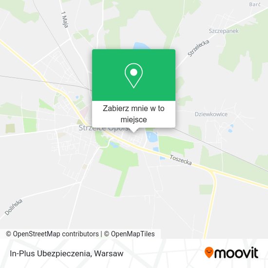 Mapa In-Plus Ubezpieczenia