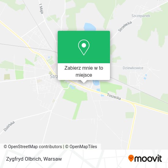 Mapa Zygfryd Olbrich