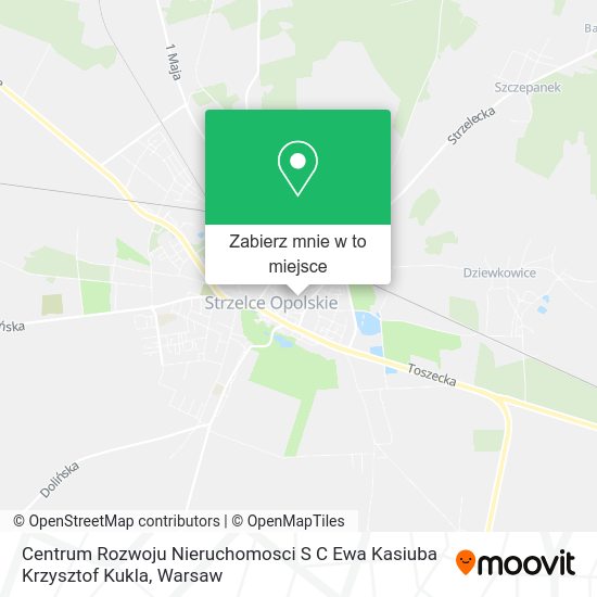 Mapa Centrum Rozwoju Nieruchomosci S C Ewa Kasiuba Krzysztof Kukla